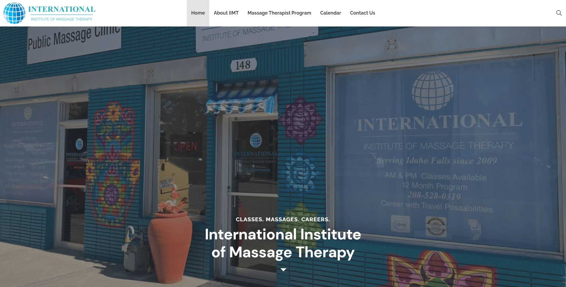 International Institute Of Massage Therapy Smartly Done Websites   Iimt 